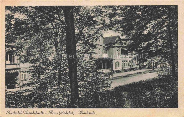 Wendefurth Harz Bodetal Altenbrak Sachsen-Anhalt Kurhotel Bodetal Harz Hotel Wal