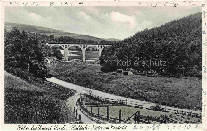 Usseln Willingen Waldeck-Frankenberg Hessen Viadukt Upland Waldeck Hoehenluftkur
