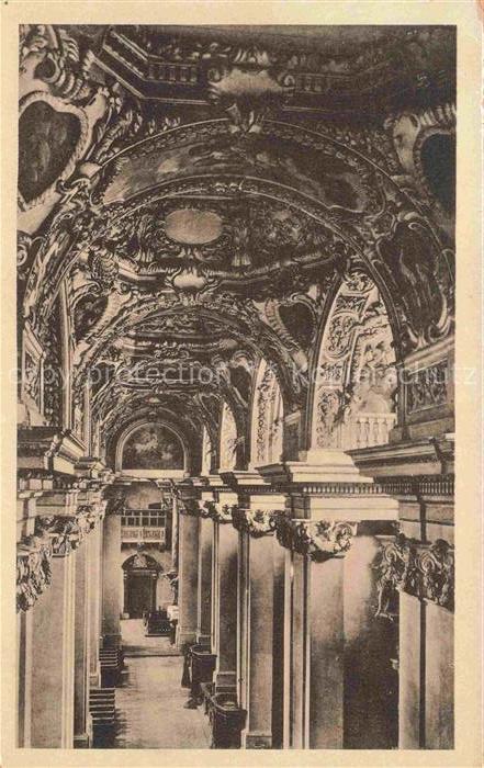 Aicha vorm Wald PAssAU Bayern Stephansdom Seitenschiff Stukkatur Barockgewoelbe