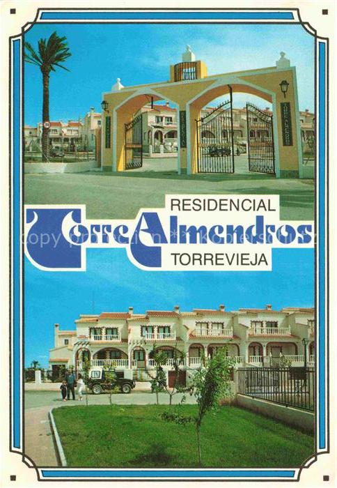 TORREVIEJA Alicante Valenciana ES Residencial-Torre-Almendros Eingangstor Wohnan