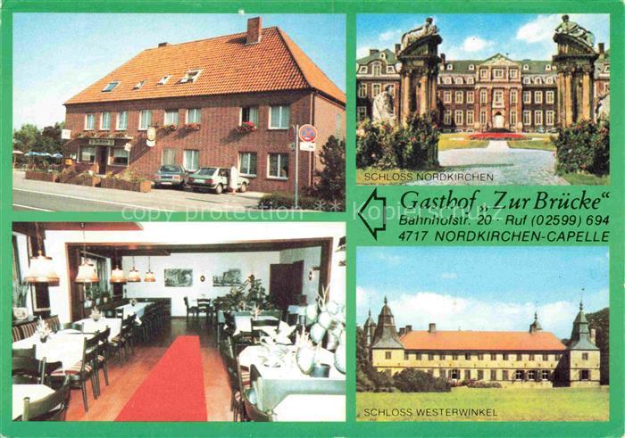 Capelle Westfalen Nordkirchen Coesfeld NRW Gasthof-Zur-Bruecke Schloss-Nordkirch