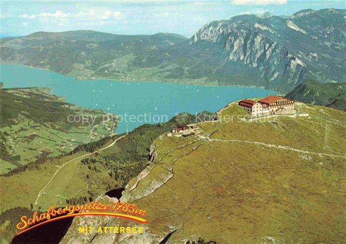 Schafbergspitze 1783m Salzkammergut AT Berghotel-Schafbergspitze Himmelspforte-H