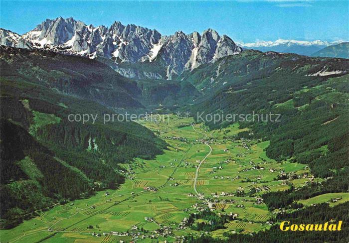 Gosau Dachstein Salzkammergut Oberoesterreich AT Gosautal Gosaukamm Salzkammergu