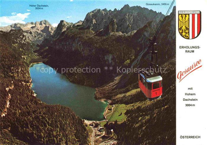 Gosausee Gosau Salzkammergut AT Gosausee Gosaukamm Gosaukammbahn Hoher-Dachstein