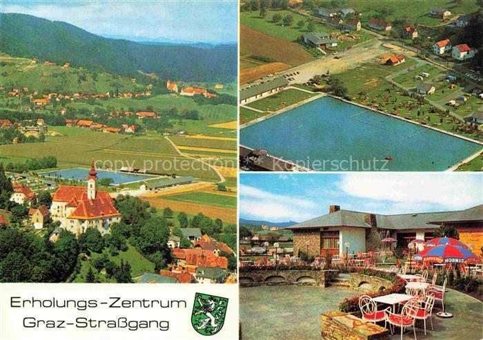 GRAZ Steiermark AT Strassgang Erholungszentrum Freibad Campingplatz Camp-Café K