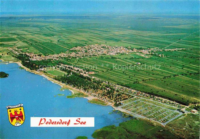 Podersdorf Neusiedlersee Burgenland AT Neusiedlersee Campingplatz Badestrand Sch