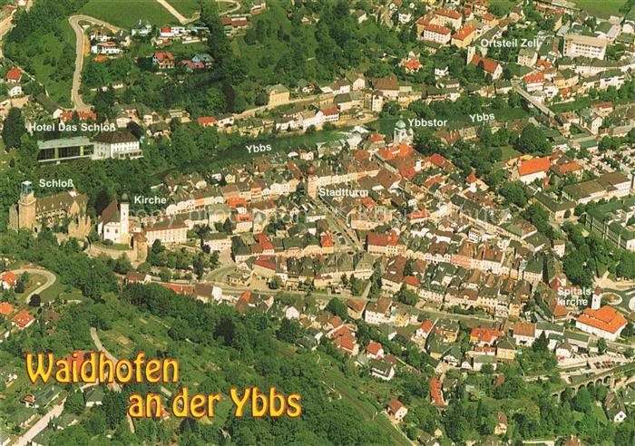 Waidhofen Ybbs Mostviertel-Eisenwurzen Niederoesterreich AT Ybbs Altstadt Stadtt