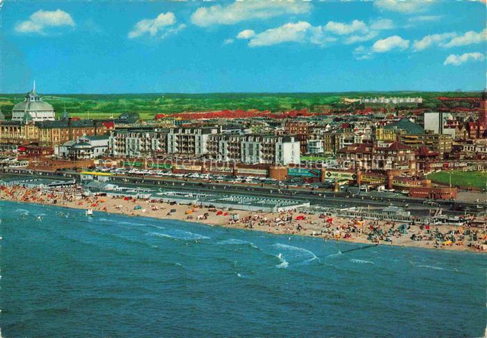 SCHEVENINGEN Zuid-Holland NL Strand Strandpromenade Grand-Hotel Kurhaus Badegaes