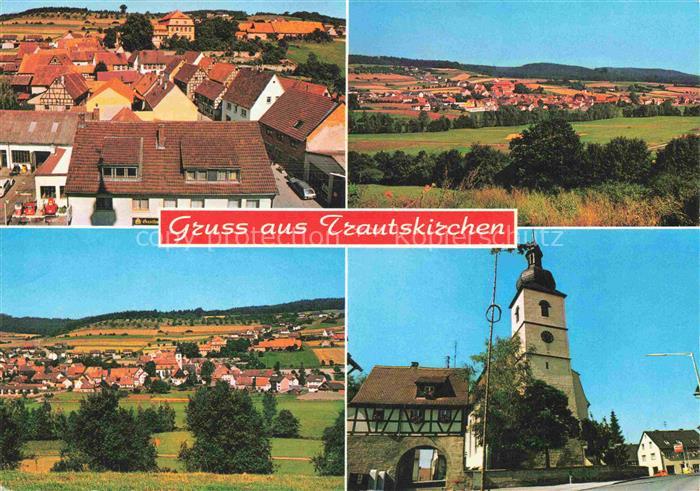 Trautskirchen Neustadt Aisch-Bad Windsheim Bayern Ortschaft Kirchturm Torturm Fe