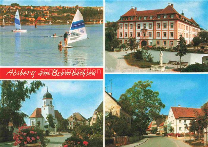 Absberg Brombachsee Mittelfranken Weissenburg-Gunzenhausen Bayern Brombachsee Se