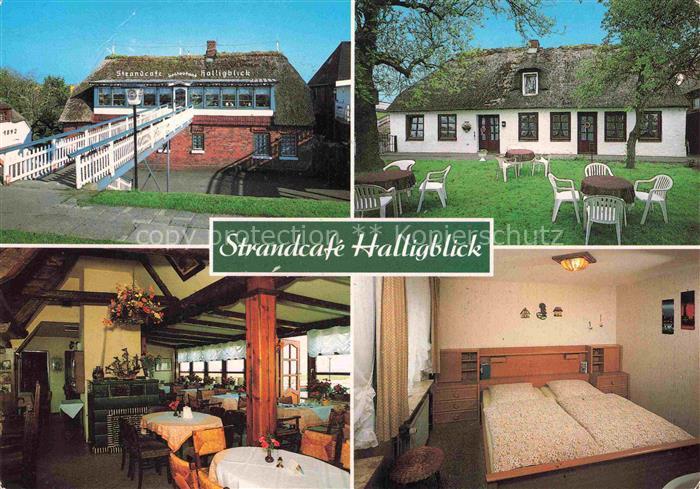 Nordstrand Insel Nordfriesland Schleswig-Holstein Strandcafe-Halligblick Restaur