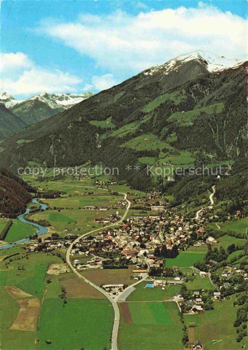 Obervellach Moelltal Kaernten AT Moelltal Boeseck Fluss Kirche Dorf Alpen Schrot