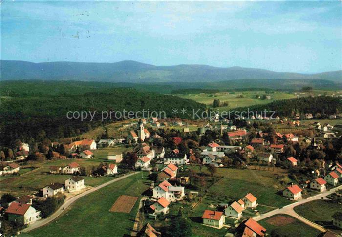 Spiegelau Freyung-Grafenau Bayern Luftbild Ortsansicht Kirche Wald Lusen Bayeris