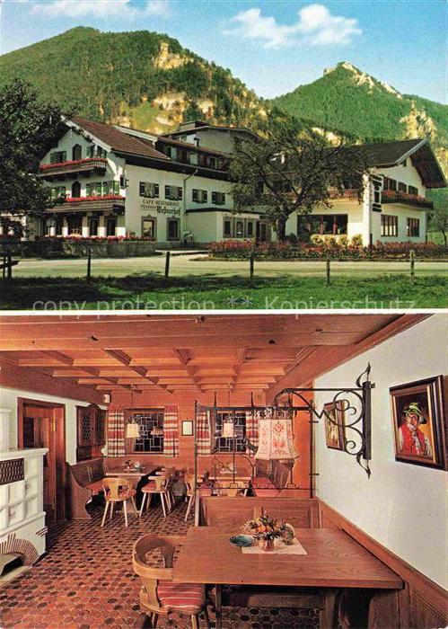 Pettendorf Marquartstein Bayern Wessnerhof Café-Restaurant Pension Gaststube Ber
