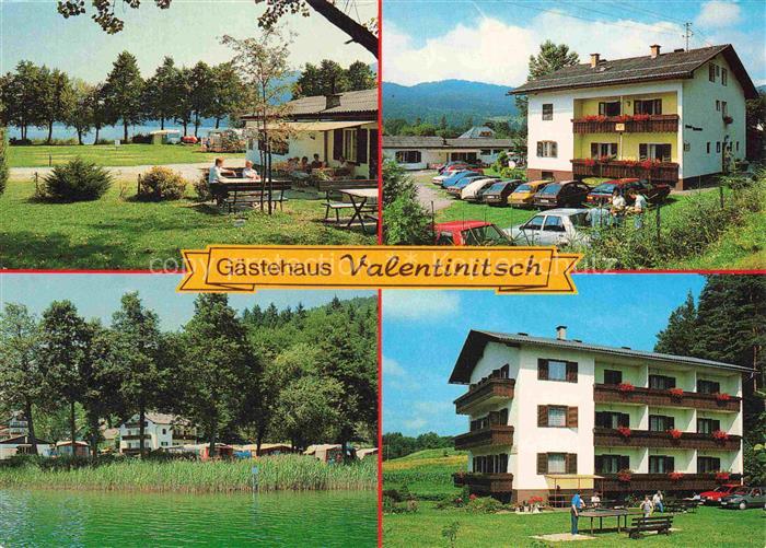Keutschach am See Kaernten AT Gaestehaus-Valentinitsch Keutschach-See Campingpla