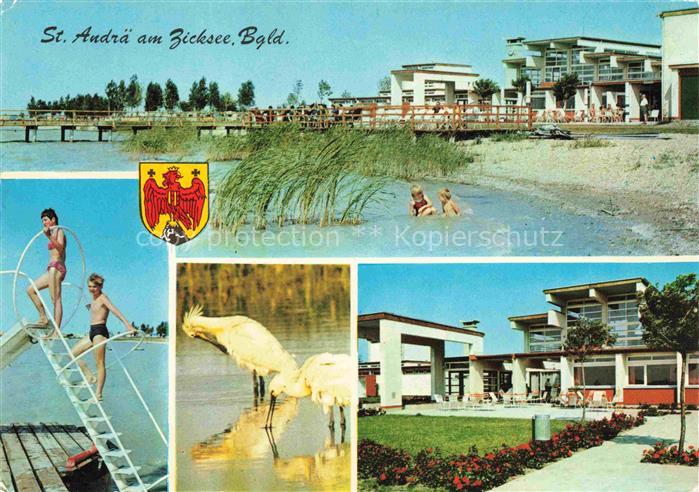 Sankt Andrae Zicksee Burgenland AT Zicksee Kur-Erholungszentrum Strandbad Stelze