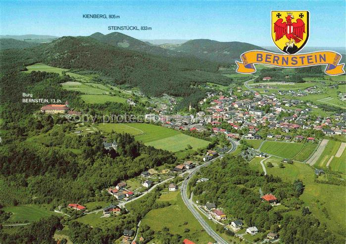 Bernstein Burgenland AT Bernstein Burg-Bernstein Kienberg Steinstueckl Luftbild
