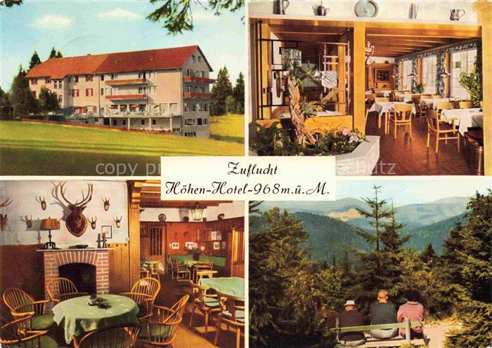 Zuflucht FREUDENSTADT BW Schmelzles-Hoehenhotel Hoehenhotel Schwarzwald-Hochstra
