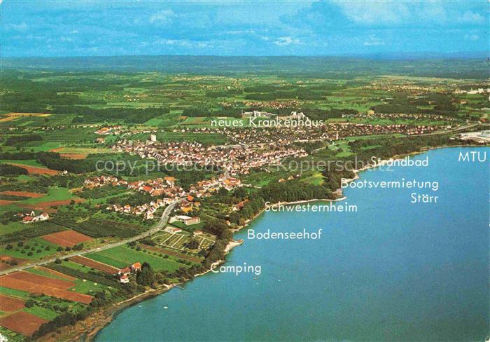Fischbach Friedrichshafen Bodensee BW Bodensee Krankenhaus Strandbad Bodenseehof