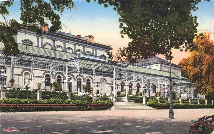 Homburg  BAD HOMBURG von der Hoehe Hessen Kurhaus Kurpark Kuranlage Veranda Juge