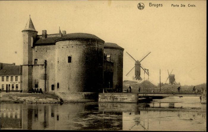 Bruges BRUGGE Belgie Bruges Porte St. Croix
