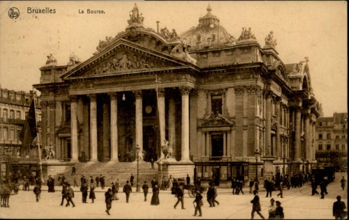 Bruxelles Bruessel Bourse