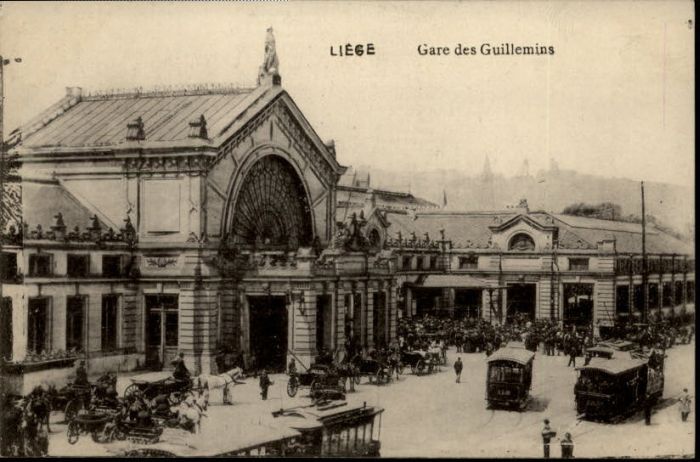 Liege Luettich Liege Gare Guillemins Strassenbahn