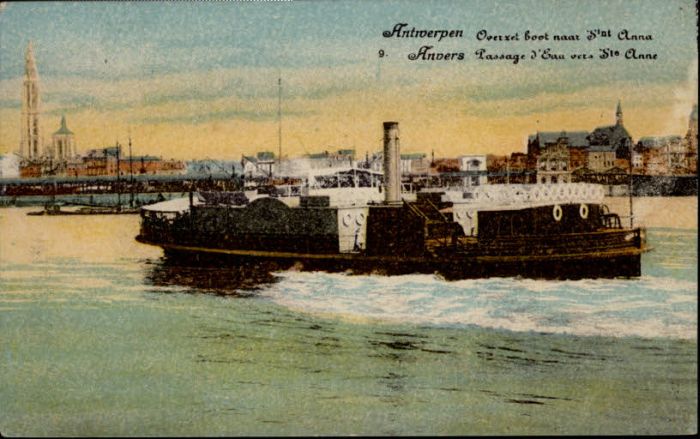 Antwerpen Anvers St. Anne Boot