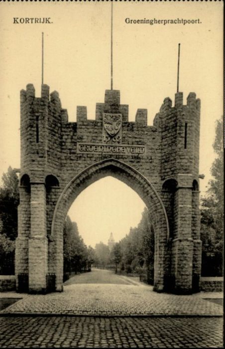 Kortrijk West-Vlaanderen Kortrijk Groeningherprachtpoort
