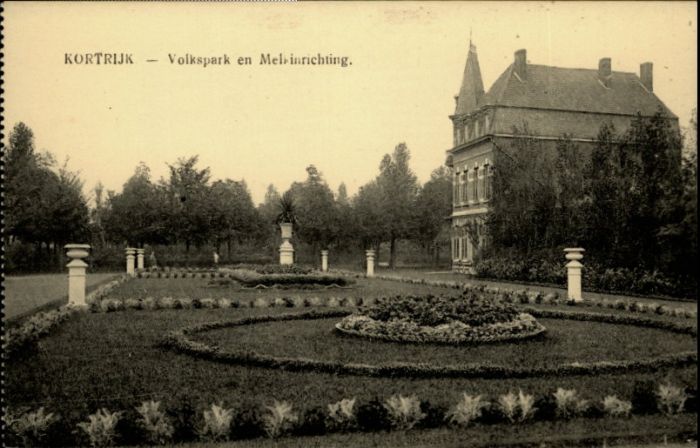 Kortrijk West-Vlaanderen Kortrijk Park Melkinrichting
