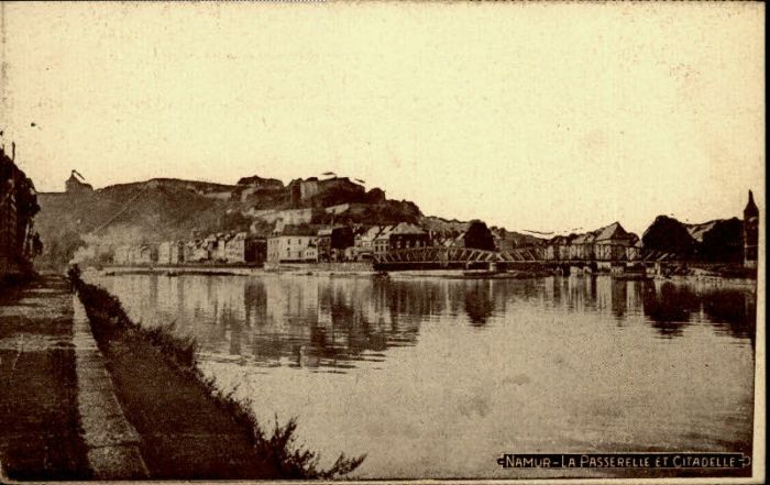 Namur Wallonie Namur Passerelle Citadelle