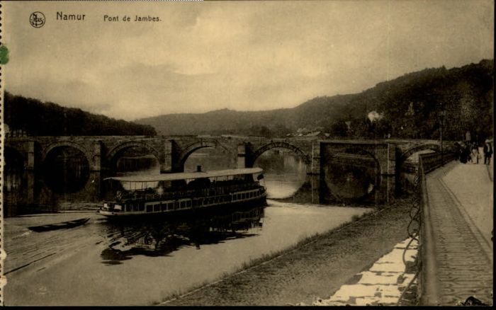 Namur Wallonie Namur Jambes Schiff