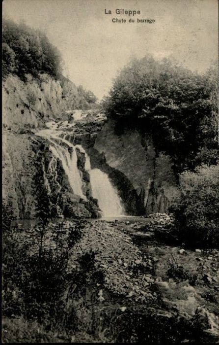 La Gileppe Chute du Barrage