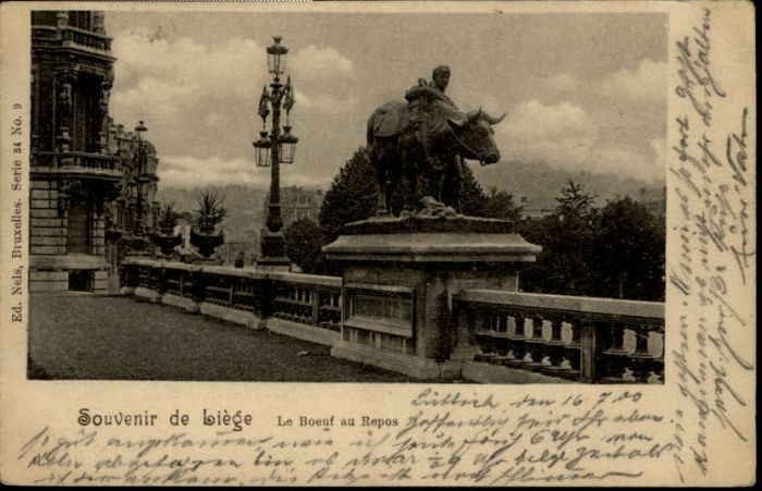 Liege Luettich Liege Boeuf au Repos