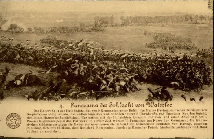 WATERLOO  Bruessel Brussels BRUXELLES Waterloo Schlacht