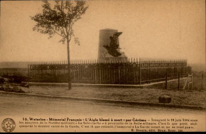 WATERLOO  Bruessel Brussels BRUXELLES Waterloo Memorial Francais