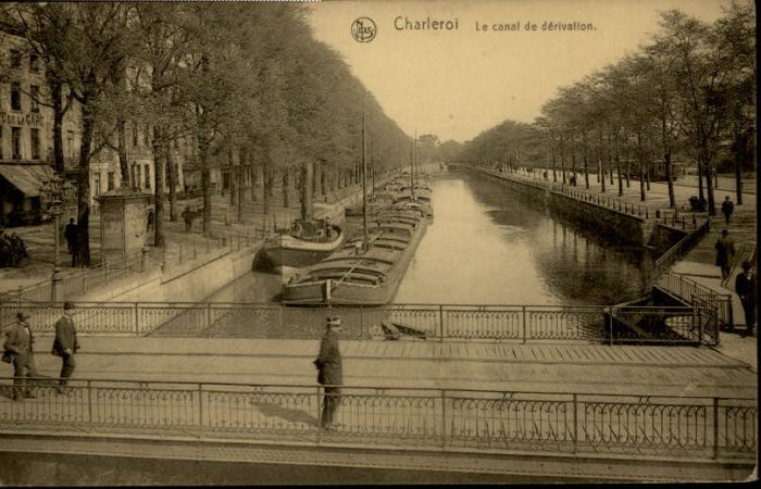 Charleroi Wallonie Charleroi Canal derivation