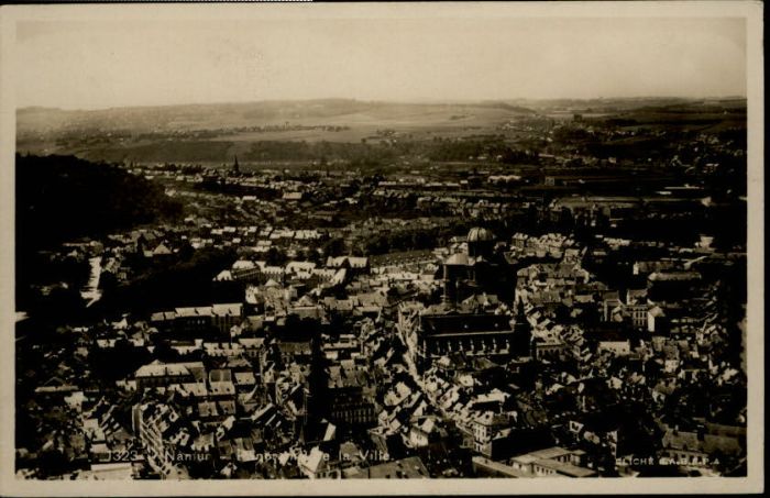 Namur Wallonie Namur Fliegeraufnahme