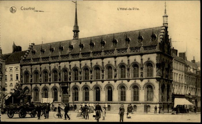 Courtrai KORTRIJK Flandre Belgie Courtrai Hotel de Ville