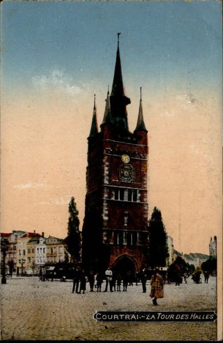 Courtrai KORTRIJK Flandre Belgie Courtrai Tour des Halles