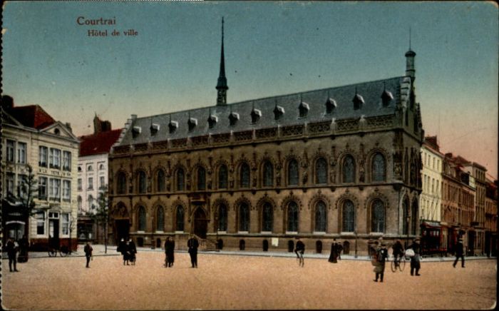 Courtrai KORTRIJK Flandre Belgie Courtrai Hotel de Ville