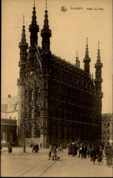 Louvain Flandre Louvain Hotel de Ville