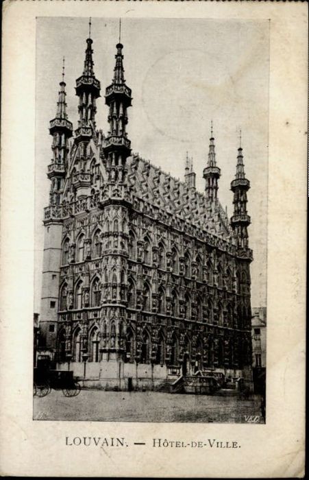 Louvain Flandre Louvain Hotel de Ville