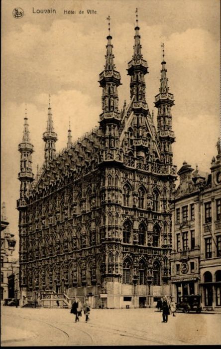 Louvain Flandre Louvain Hotel de Ville