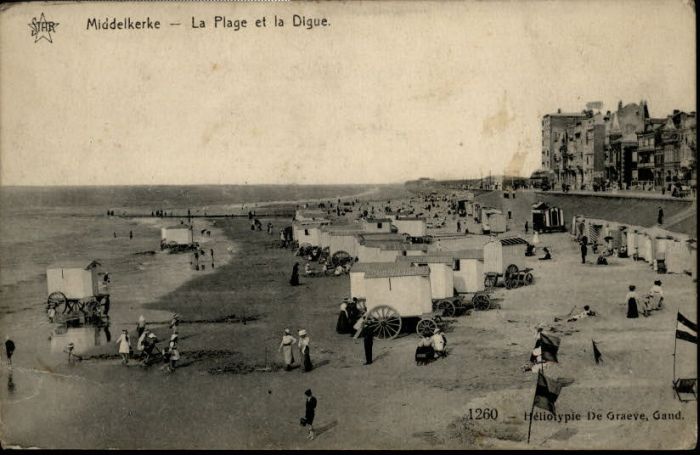 Middelkerke Plage Digue