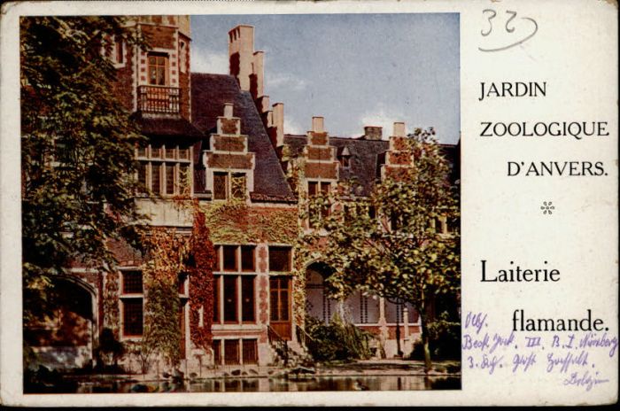 Jardin Zoologique d Anvers Laiterie flamande
