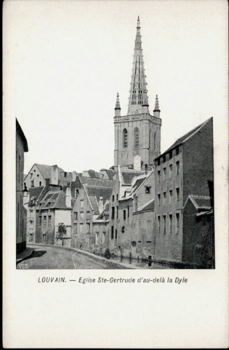Louvain Flandre Louvain Eglise Ste. Gertrude