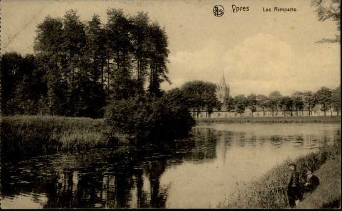 Ypern Ypres Ypres Remparts