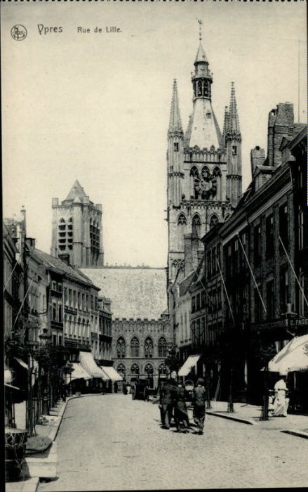 Ypern Ypres Ypres Rue de Lille