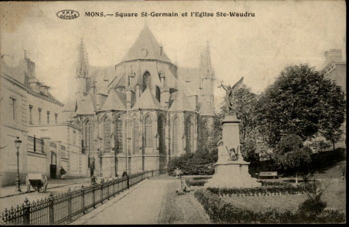 Mons Hainaut Mons Square St. Germain Eglise Ste. Waudru